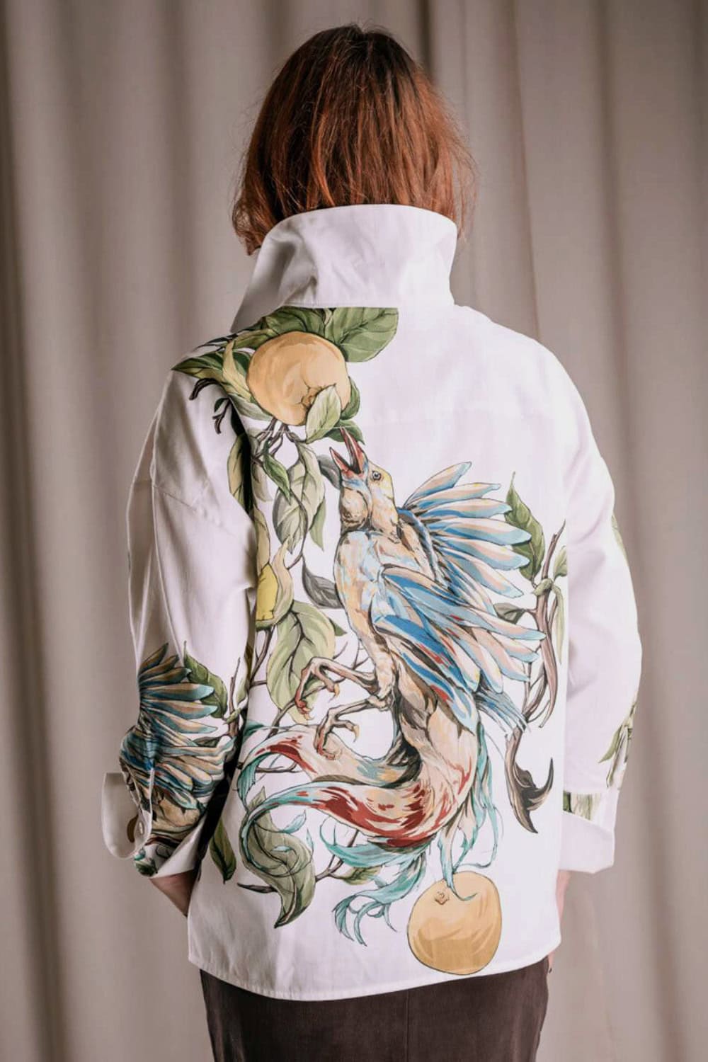 HEMD VOGEL * OVERSIZE