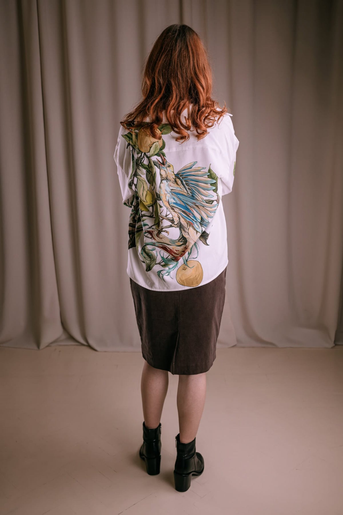 HEMD VOGEL * OVERSIZE